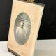 Brass frame, bevelled glass