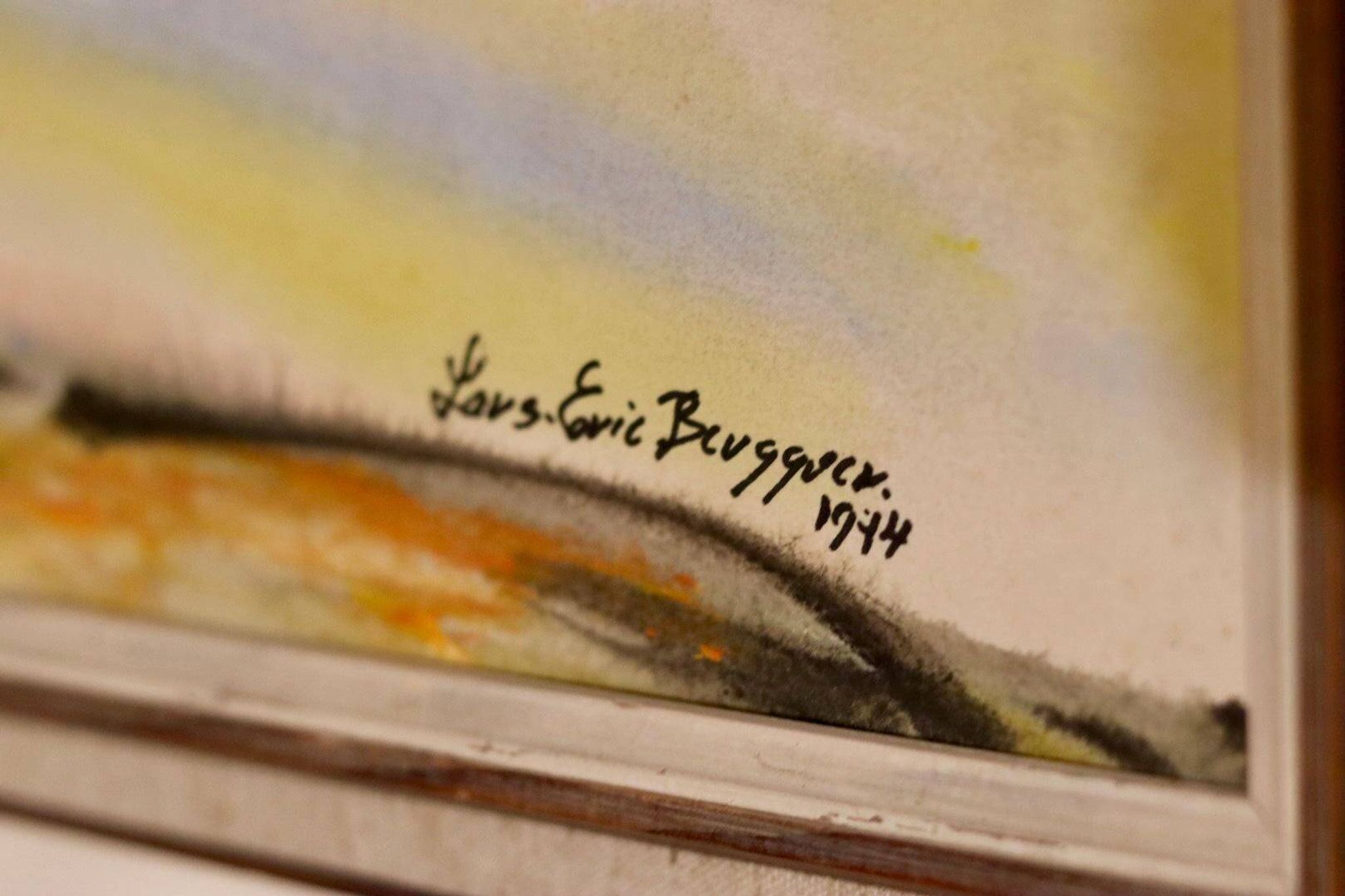 "Paysage" de Lars-Eric Berggren