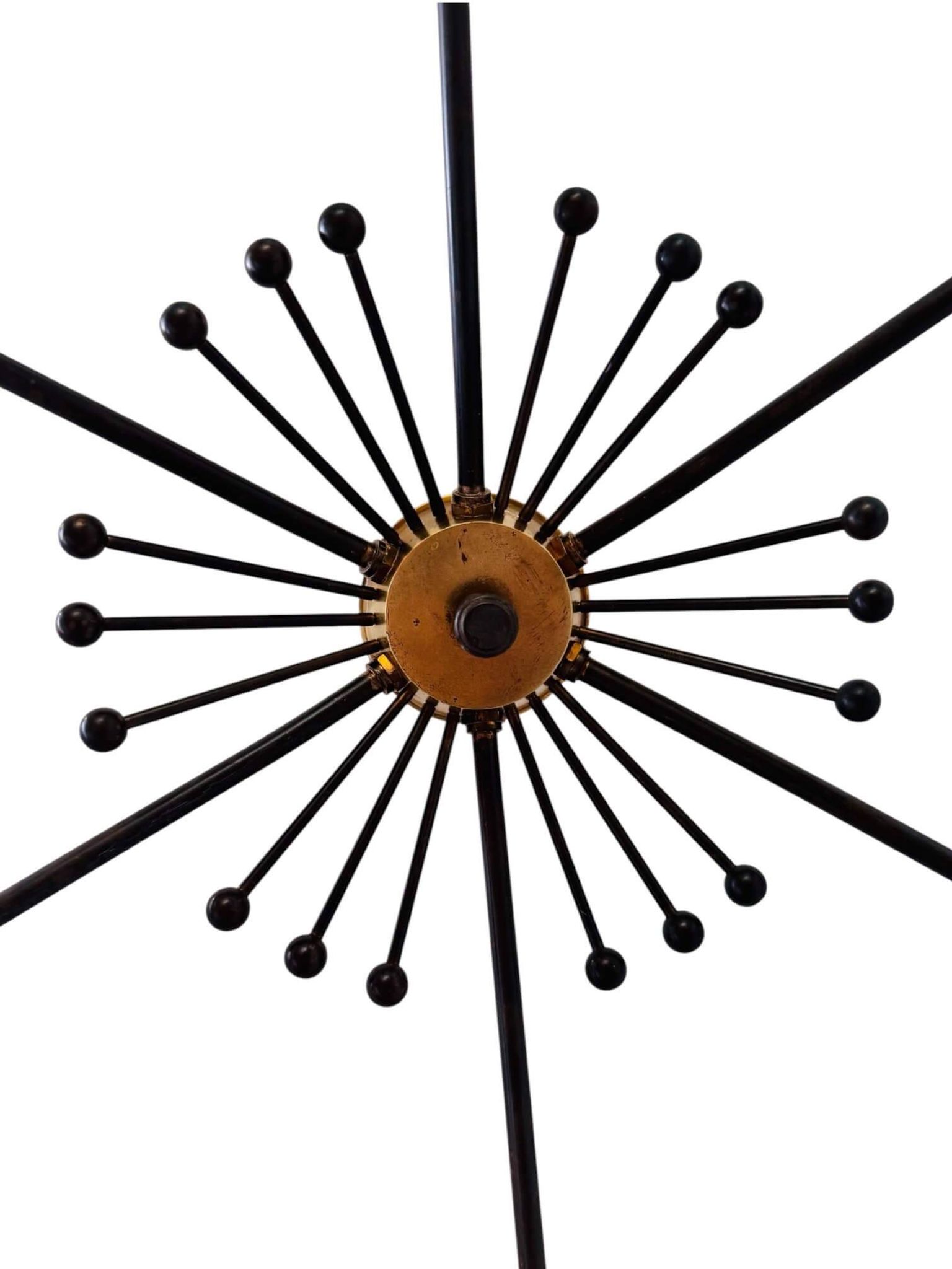Renovated vintage Sputnik chandelier