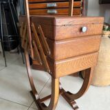 Old vintage woodworker