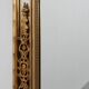 Louis XVI style gilt mirror with laurel wreath crest, Belgium, 20th century