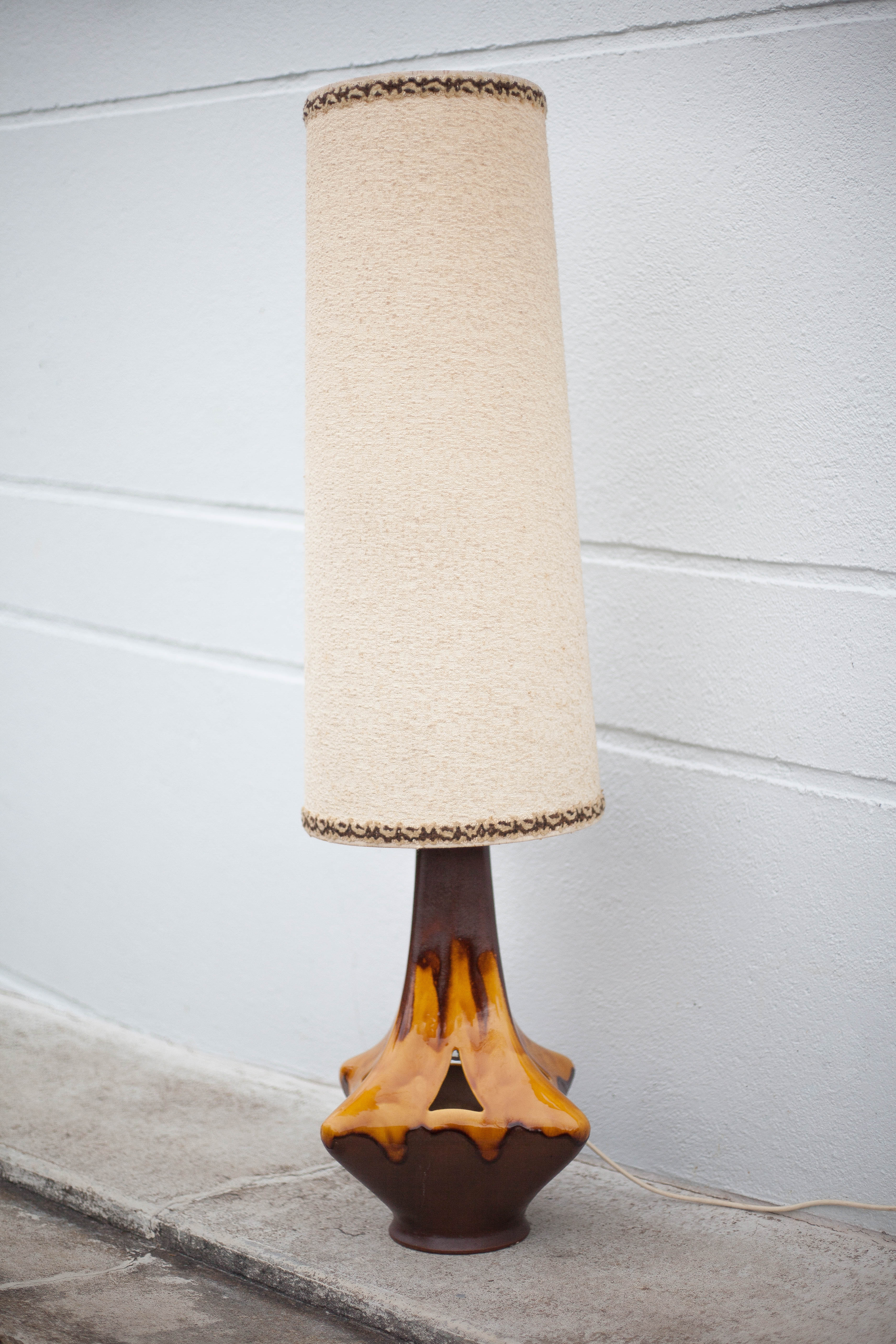 Vintage ceramic lamp