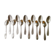 12-spoon box silver metal mocha 12G