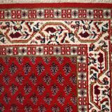 Tapis Vintage Indo-Seraband en Laine, Années 1970, Élégance Classique