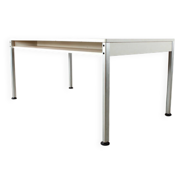 Table de bureau vintage Vitsoe design Dieter Rams années 70
