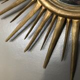 Mirror Sun curved glass 70x70cm
