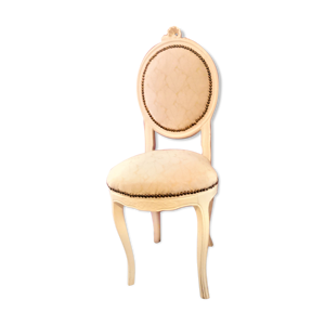 Chaise médaillon style