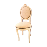 Medallion chair baroque style restored new jacquard fabric REF: 2021010203