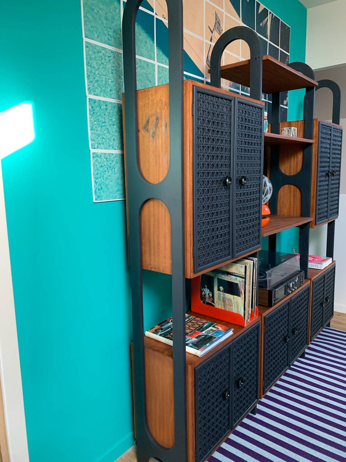 Mid-Century vintage bookcase