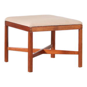 Tabouret en bois de teck des années