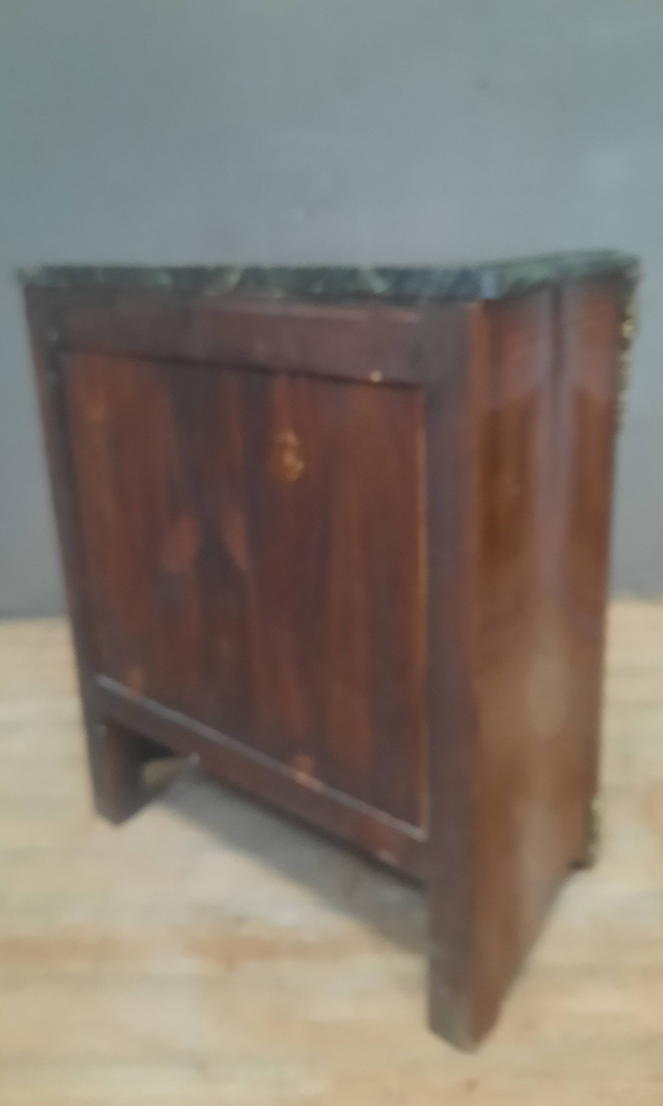 Louis XIV style marquetry chest of drawers