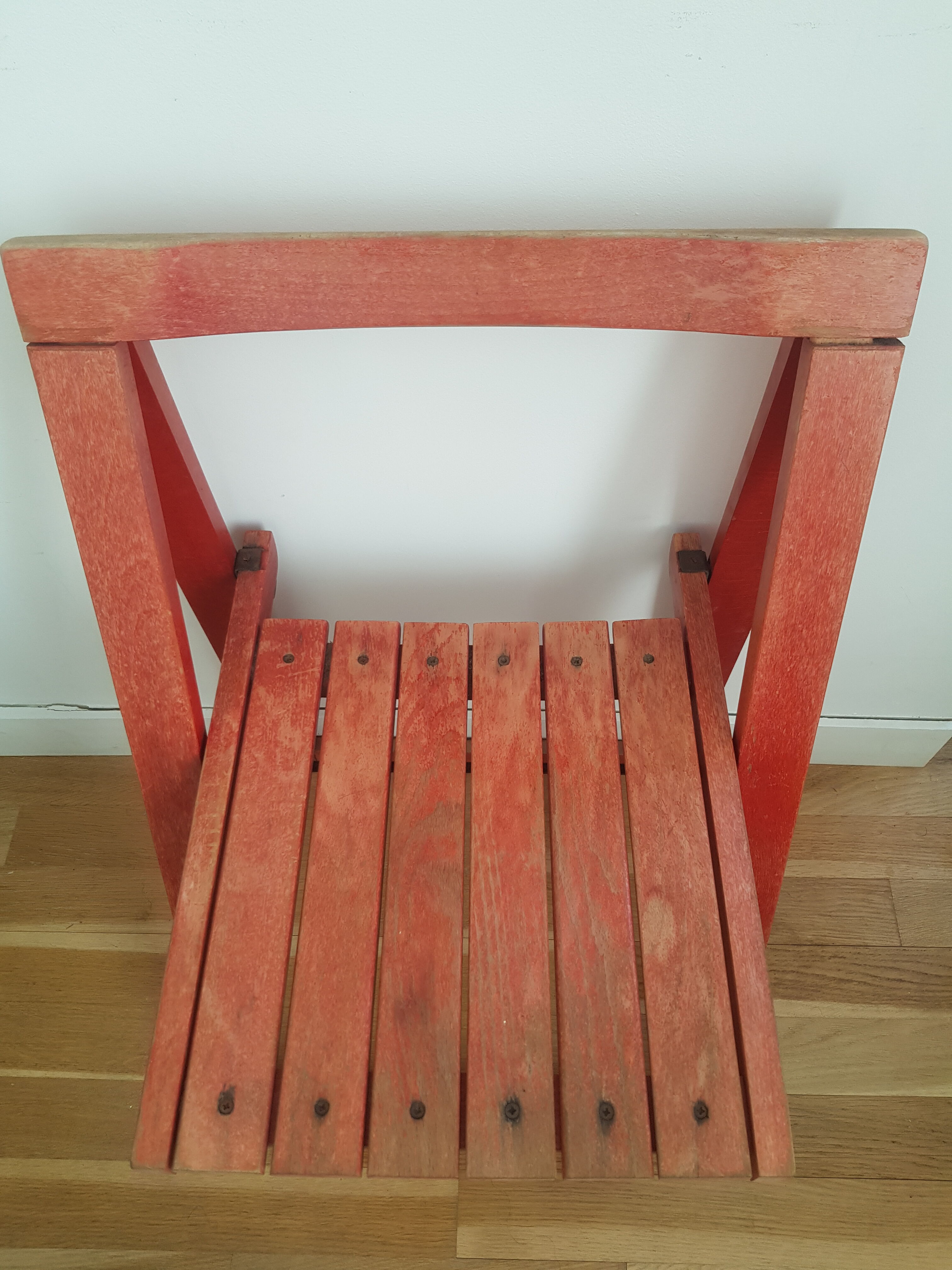 Folding chair habitat years 60/70