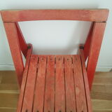 Folding chair habitat years 60/70