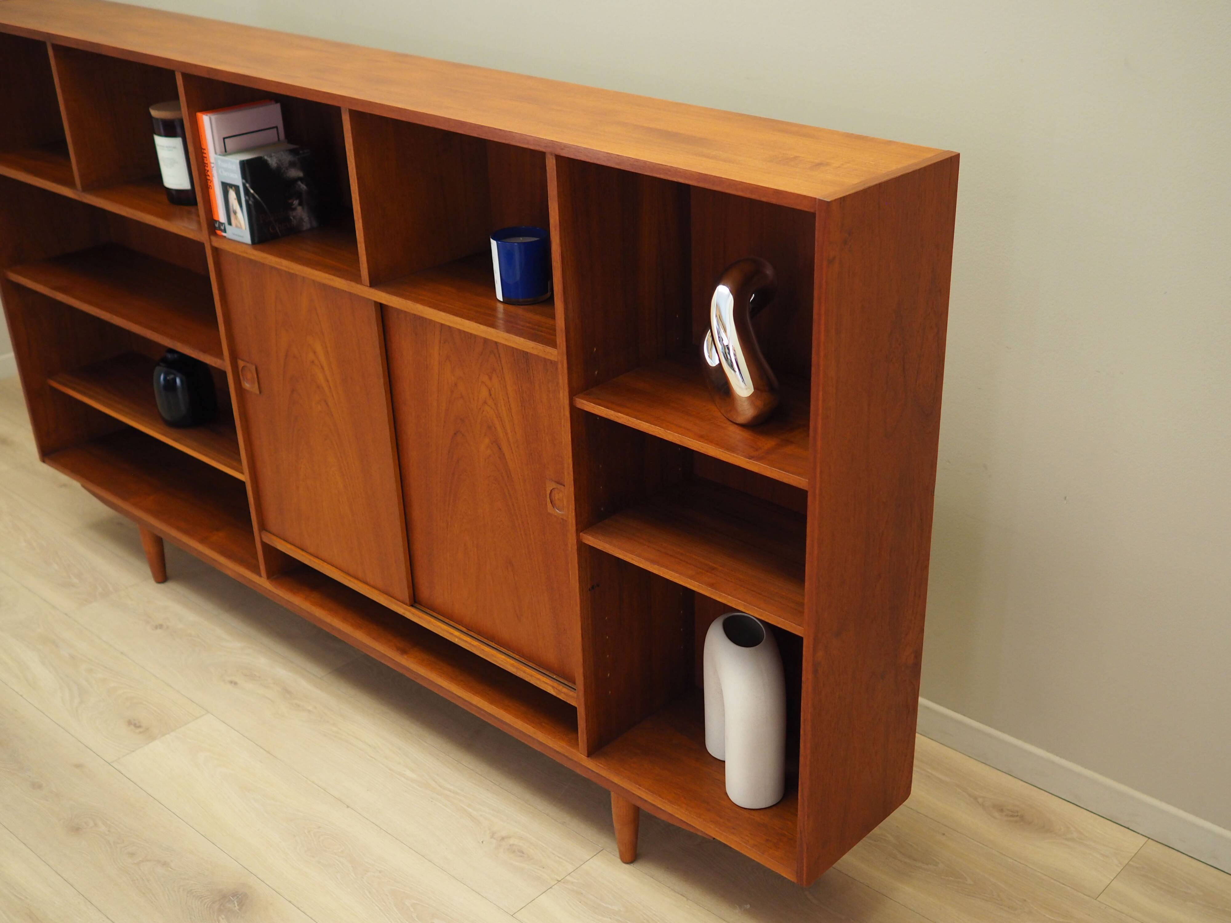 Teak bookcase, Danish design, 1970s, production: Denmark