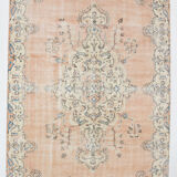 7x10 oriental peach turkish rug 206x309cm
