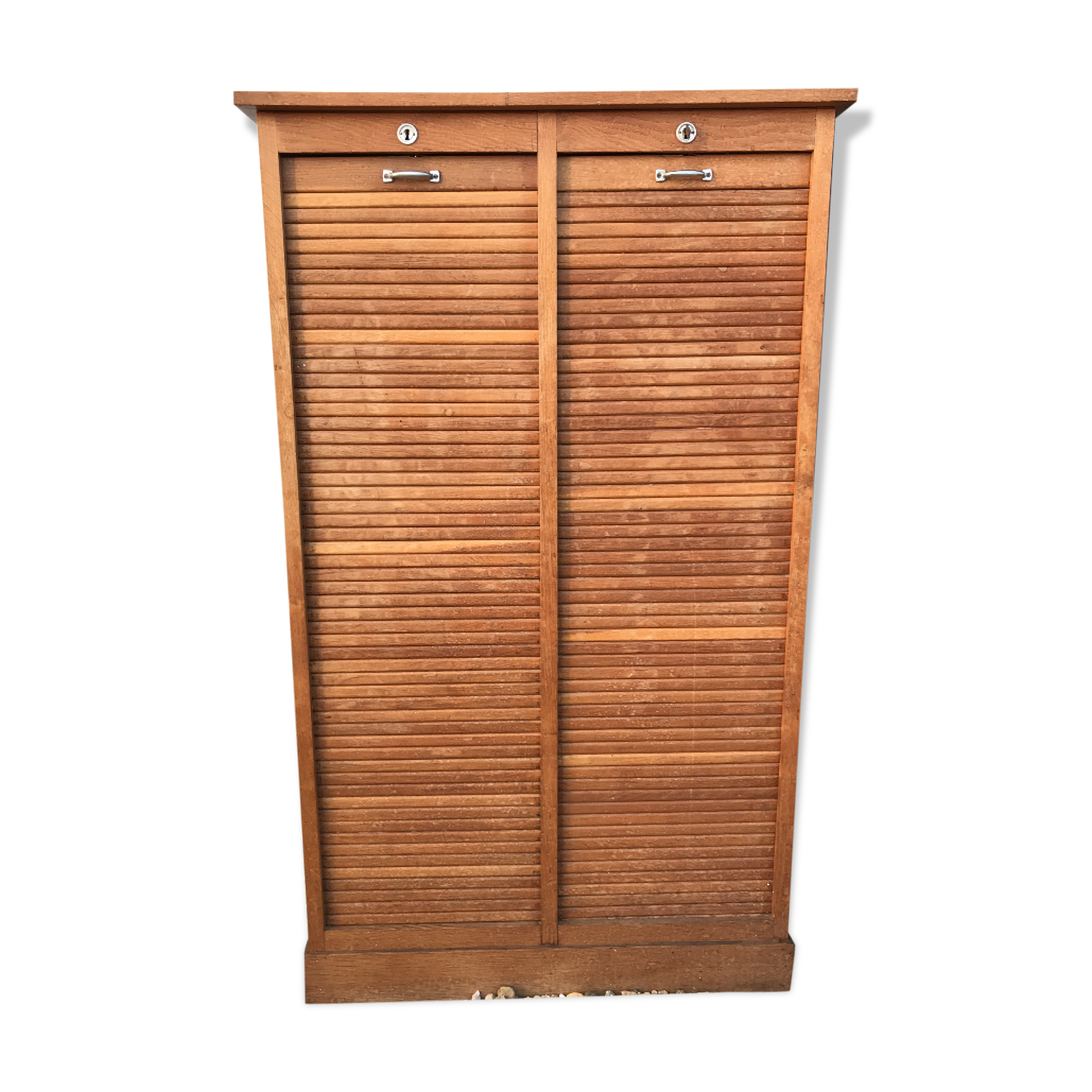 Wooden filing cabinet