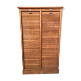 Wooden filing cabinet