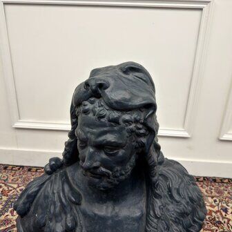 Bust of Hercules by Lucas Faydherbe