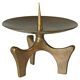 Brutalist sand-cast iron candlestick, 1960s