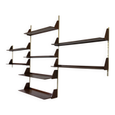 Elegant Wall Shelving System by Dieter Reinhold for WK Möbel, 1962