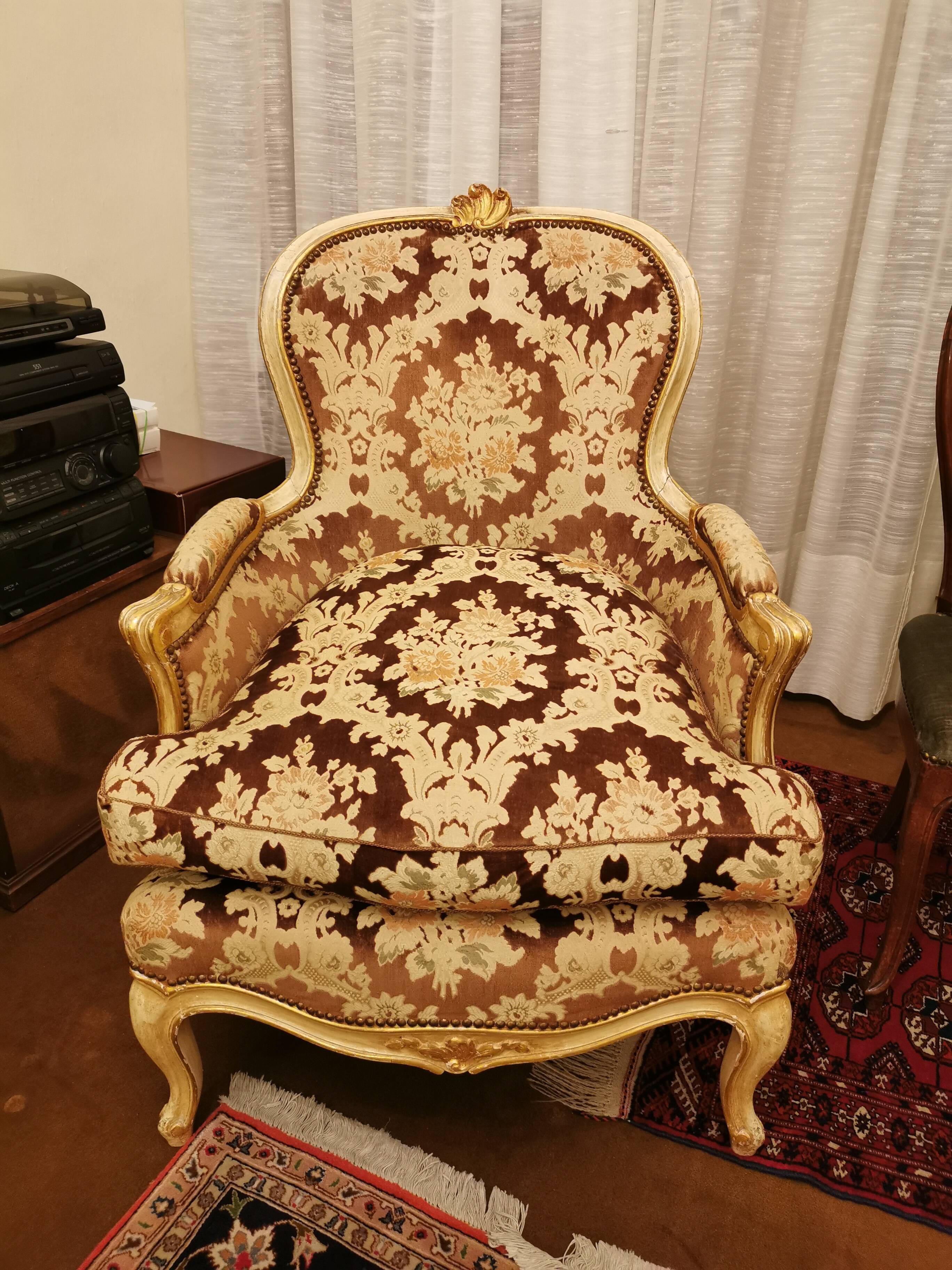 Baroque style salon - bertoni manufacture (it)