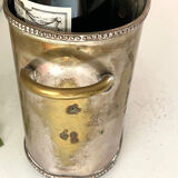 Sheffield style champagne bucket multiple bottles silver plated