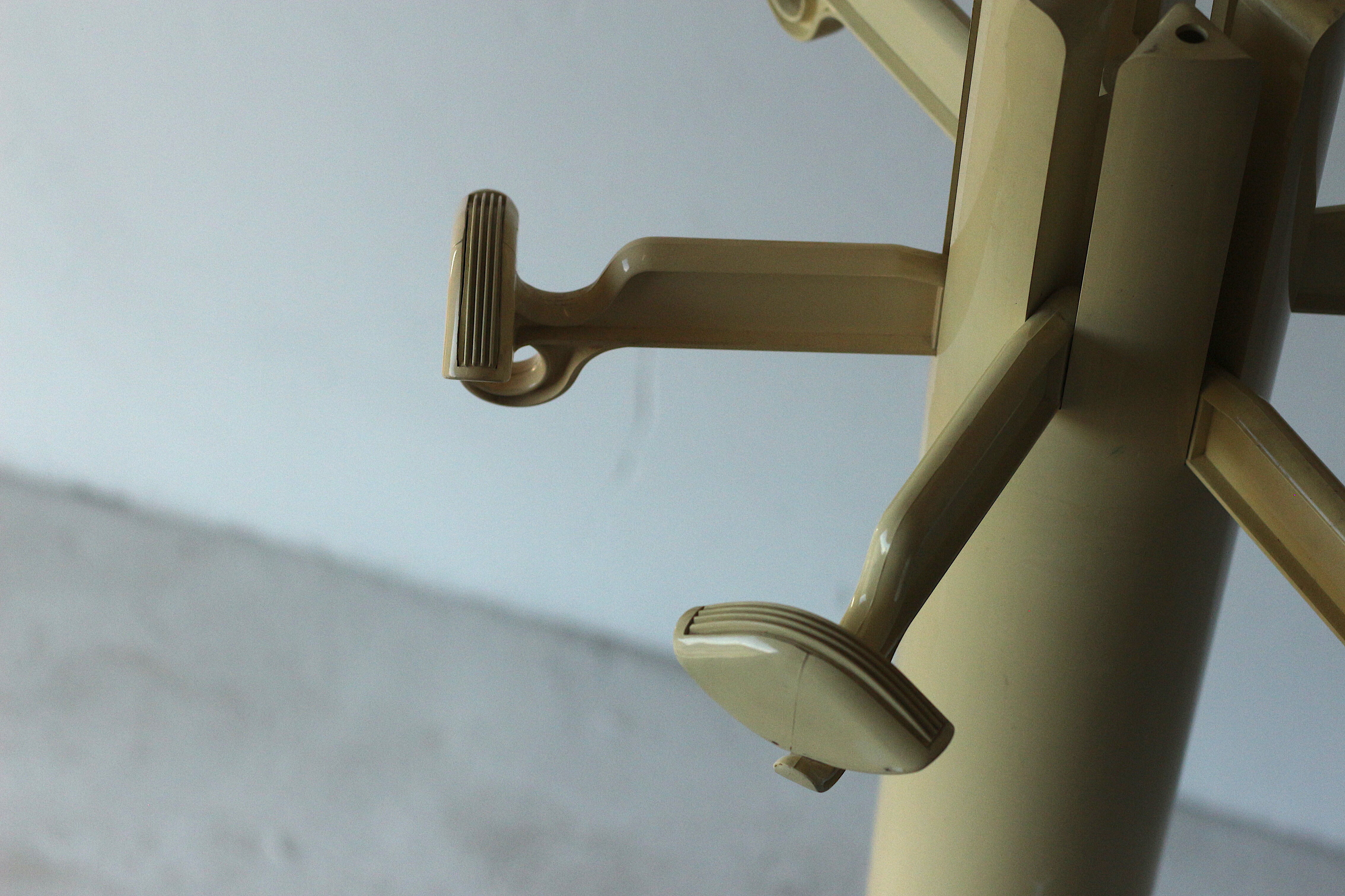 Space age coat hanger by Giancarlo Piretti for Castelli 1970