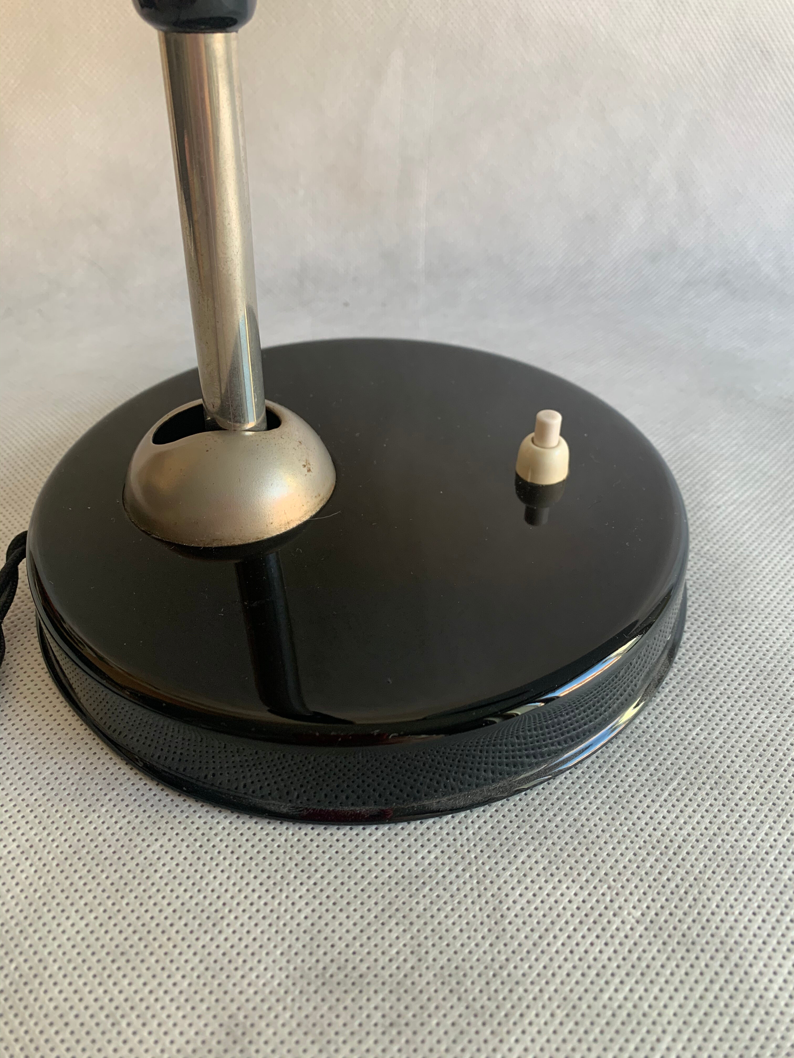 Bauhaus table lamp by Christian Dell for Koranda, 1940s