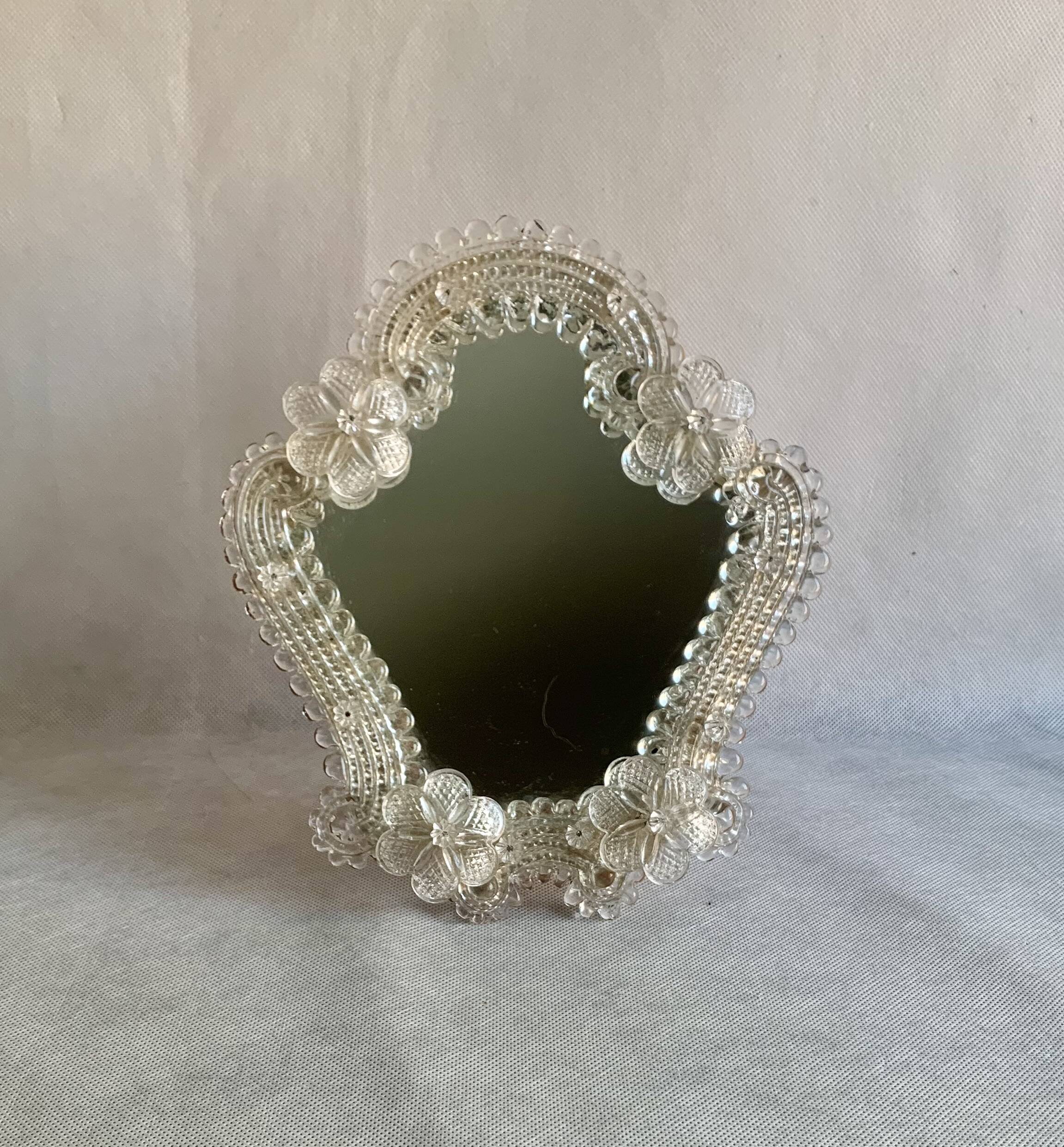 Venetian glass mirror