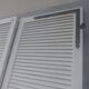 Lot de 3 volets persiennes en bois