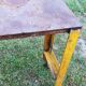 Metal industrial workbench