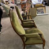 Pair of Voltaire armchairs