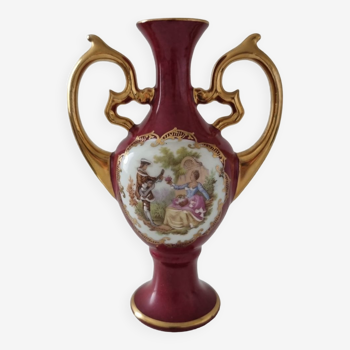 Limoges mini porcelain vase