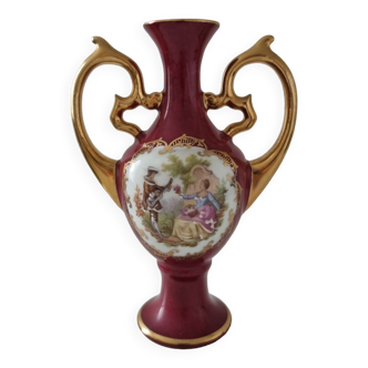 Limoges mini porcelain vase