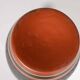 Vintage handmade ceramic vase, terracotta and oil.