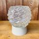 Old molded glass wall lamp