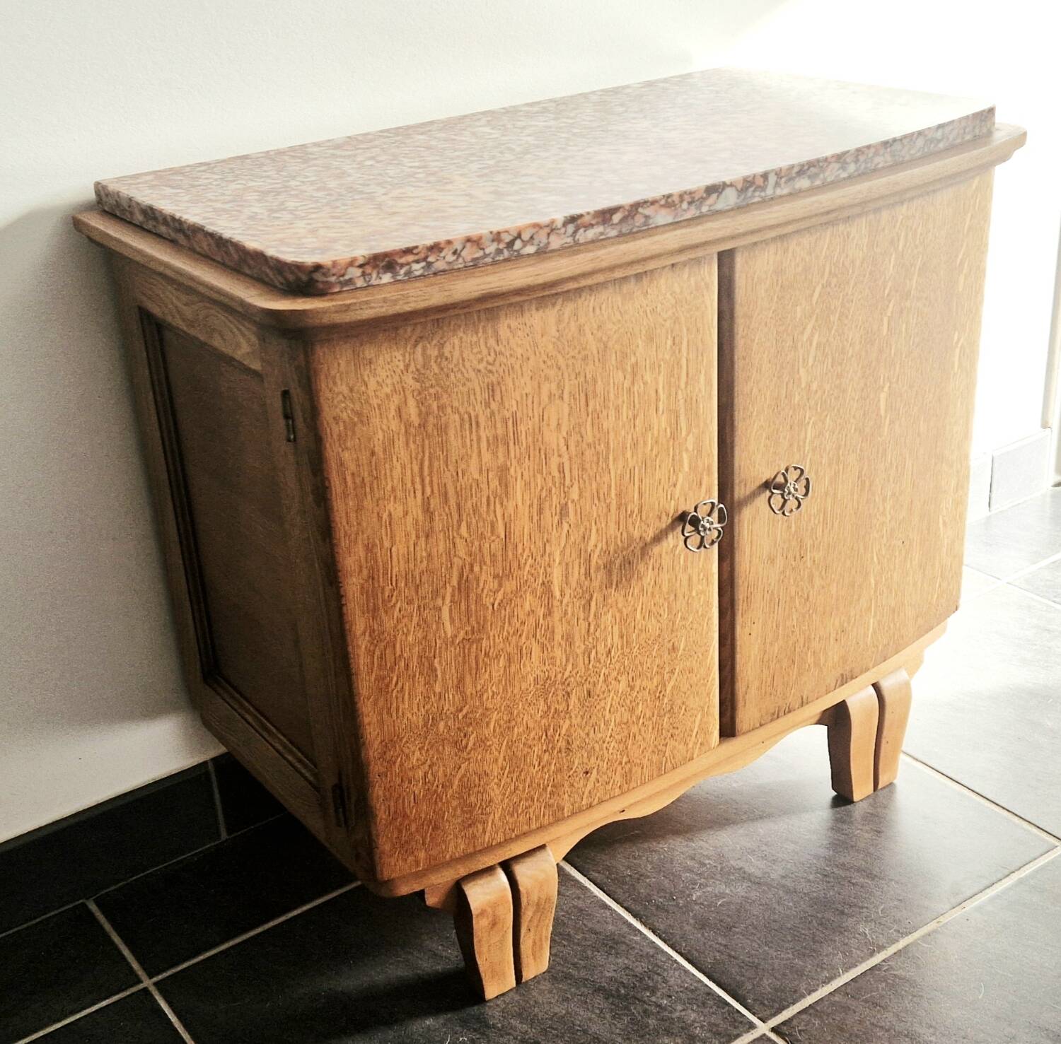 Art Deco style furniture - Oak and beech - 1950s