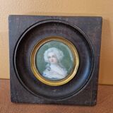 Richard Cosway (1742-1821) - Miniature - "Portrait de jeune femme"
