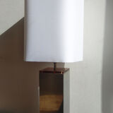 Lamp polished mirror and plexiglas - 70s