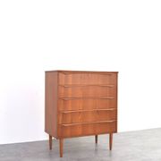 Mid-Century Danish Teak Chest of Drawers, 1960s.