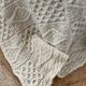 Pure natural wool English blanket