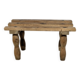 Wooden footrest