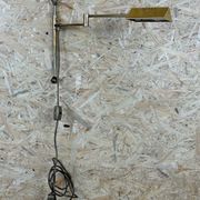 60s 70s wall lamp articulated brass Relco Made in Italy Design