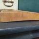 Large and heavy vintage French wooden chopping board