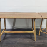 Ercol CC 41 Plank Dining Table & Extension Table, 1950s, 1960s
