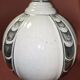 Important cracked ceramic boule vase from the Art Deco period.