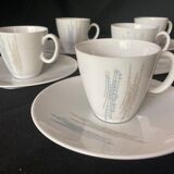 Porcelain coffee cups