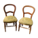Paire de chaises Louis Philippe en merisier