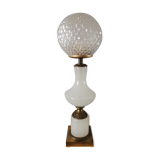 Vintage opaline lamp