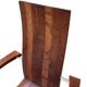 Vintage set of four designer chairs solid beech chrome